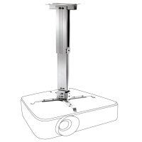 celexon Beamer-Deckenhalterung Multicel 63100S silber