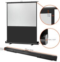 celexon mobile Leinwand Ultramobil Plus Professional 4:3, 114 x 86 cm Projektionsfläche