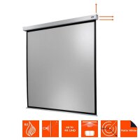 celexon elektrische Rolloleinwand Motor Professional Plus 1:1, 300 x 300 cm Projektionsfläche
