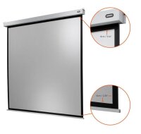 celexon elektrische Rolloleinwand Motor Professional Plus 1:1, 300 x 300 cm Projektionsfläche