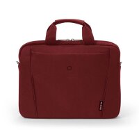 DICOTA Laptoptasche Slim Case BASE Recycling-PET rot...