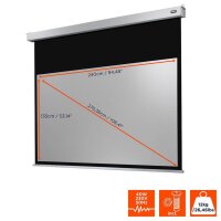 celexon elektrische Rolloleinwand Motor Professional Plus 16:9, 240 x 135 cm Projektionsfläche