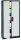 CP Stahlschrank C 2000 Acurado 9280-000 S10960 lichtgrau, anthrazit 4 Fachböden 93,0 x 50,0 x 195,0 cm, aufgebaut, 1 St.