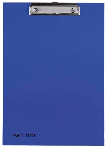 PAGNA Klemmbrett 24009-02 DIN A4 blau Karton, 1 St.