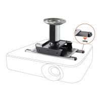 celexon Beamer-Deckenhalterung MultiCel 1500 Expert grau