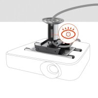celexon Beamer-Deckenhalterung MultiCel 1500 Expert grau
