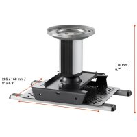 celexon Beamer-Deckenhalterung MultiCel 1500 Expert grau