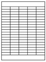 FRANKEN Stecktafel 31,5 x 49,0 cm 5 Spalten