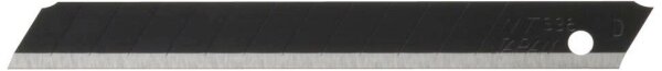 NT Cuttermesser-Klingen BA13P black blade schwarz 9,0 mm, 10 St.