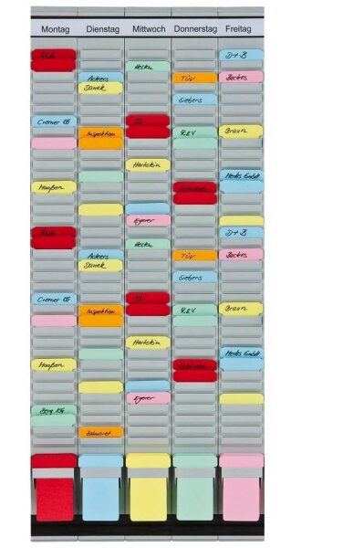 FRANKEN Stecktafel 31,5 x 78,3 cm 5 Spalten