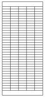 FRANKEN Stecktafel 31,5 x 78,3 cm 5 Spalten