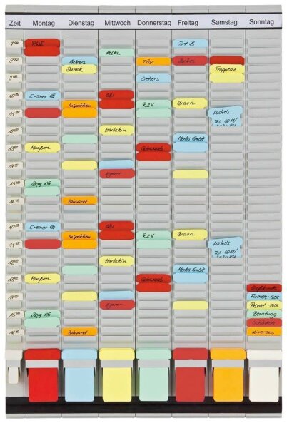 FRANKEN Stecktafel 47,3 x 78,3 cm 7 Spalten