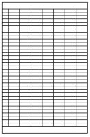 FRANKEN Stecktafel 47,3 x 78,3 cm 7 Spalten