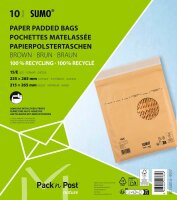 MAILmedia Polstertaschen SUMO® 1515 braun für...