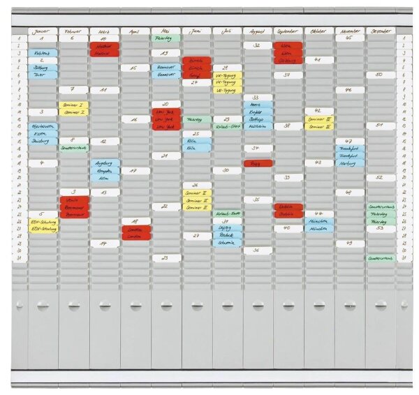 FRANKEN Stecktafel 81,9 x 78,3 cm 12 Spalten