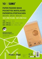 MAILmedia Polstertaschen SUMO® 1517 braun für...