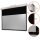celexon Rolloleinwand Professional Plus 4:3, 220 x 124 cm Projektionsfläche