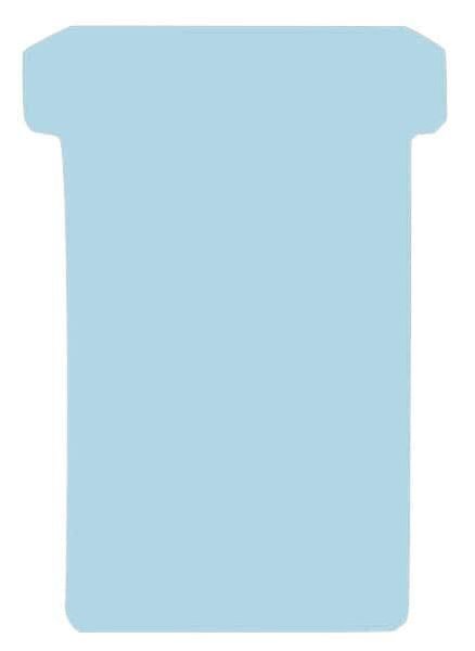 FRANKEN TK218 Größe 2 T-Steckkarten blau, 100 St.
