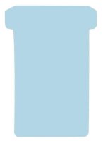FRANKEN TK218 Größe 2 T-Steckkarten blau, 100 St.