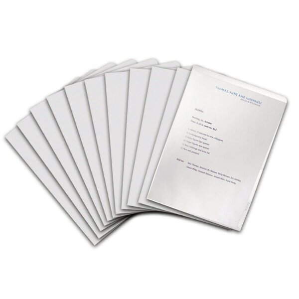 LEITZ Sichthüllen re:cycle 4001 DIN A4 transparent genarbt 0,13 mm, 100 St.
