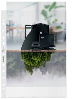 LEITZ Prospekthüllen recycle 4791 DIN A4 transparent genarbt 0,10 mm, 100 St.