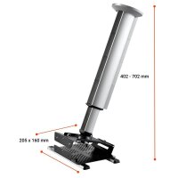 celexon Beamer-Deckenhalterung MultiCel 4070 Expert grau
