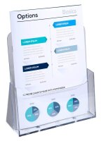 Exacompta Tischprospekthalter Office Exacryl transparent...