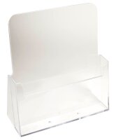 Exacompta Tischprospekthalter Office Exacryl transparent DIN A4 23,5 x 8,5 x 24,7 cm, 1 St.