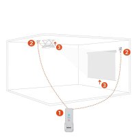 celexon Professional 2-Kanal Funkset für 2...