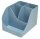 Exacompta Stiftehalter Pen Wave blaugrau Polystyrol 5 Fächer 11,0 x 12,0 x 16,0 cm