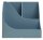 Exacompta Stiftehalter Pen Wave blaugrau Polystyrol 5 Fächer 11,0 x 12,0 x 16,0 cm