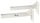 celexon Wandabstandshalter Professional Serie weiß