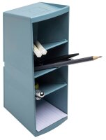 Exacompta Schreibtisch-Organizer Multitower blaugrau...