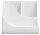 Exacompta Stiftehalter Pen Wave weiß Polystyrol 5 Fächer 11,0 x 12,0 x 16,0 cm