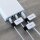 10 LABEL THE CABLE Klettkabelbinder MINI TAGS schwarz  ( LTC 2510 )