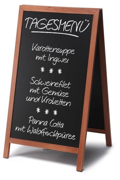Showdown® Displays Kundenstopper Natura braun 60,0 x 101,0 cm, 1 St.