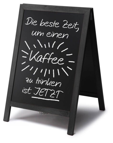 Showdown® Displays Kundenstopper Natura schwarz 47,0 x 66,0 cm, 1 St.