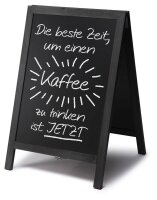 Showdown® Displays Kundenstopper Natura schwarz 47,0...