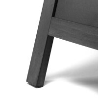 Showdown® Displays Kundenstopper Natura schwarz 47,0 x 66,0 cm, 1 St.