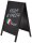 Showdown® Displays Kundenstopper Natura schwarz 55,0 x 85,0 cm, 1 St.