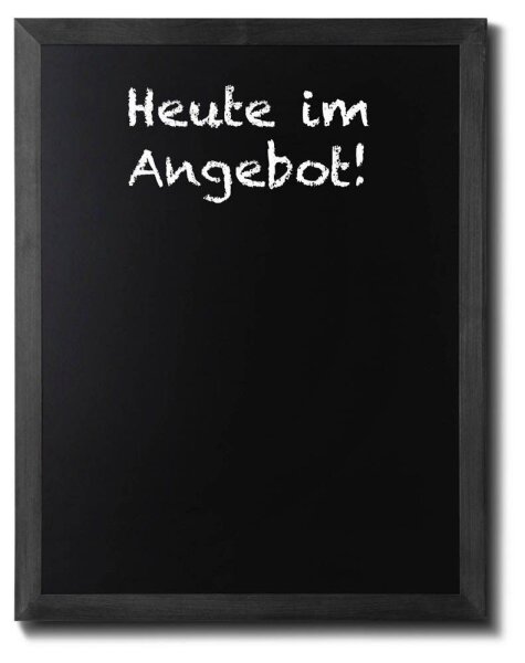 Showdown® Displays Kreidetafel Natura 70,0 x 90,0 cm schwarz