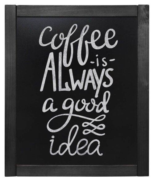 Showdown® Displays Kreidetafel Natura 50,0 x 60,0 cm schwarz