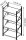 Manorga Schwerlastregal EPSIVOL ZR2512604F4D lichtgrau 125,0 x 60,0 x 250,0 cm