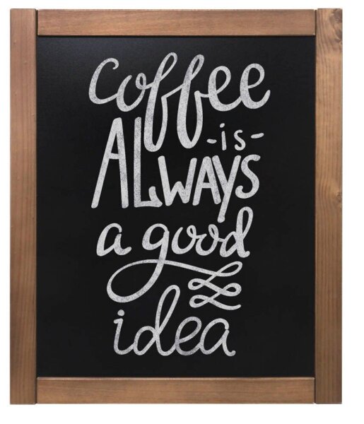 Showdown® Displays Kreidetafel Natura 50,0 x 60,0 cm Natural Wood