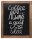 Showdown® Displays Kreidetafel Natura 50,0 x 60,0 cm Natural Wood