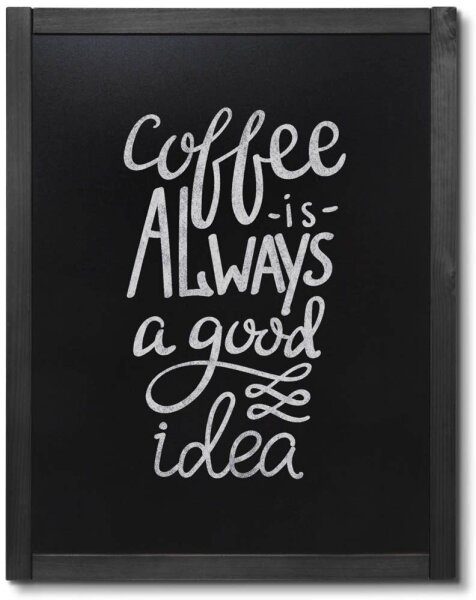 Showdown® Displays Kreidetafel Natura 70,0 x 90,0 cm schwarz
