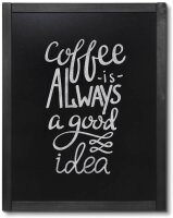 Showdown® Displays Kreidetafel Natura 70,0 x 90,0 cm...