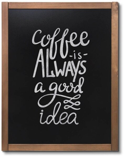 Showdown® Displays Kreidetafel Natura 70,0 x 90,0 cm Natural Wood