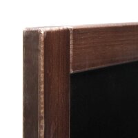 Showdown® Displays Kreidetafel Natura 70,0 x 90,0 cm Dark Wood