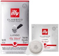 illy® Classico Lungo E.S.E Kaffeepads, Arabicabohnen...